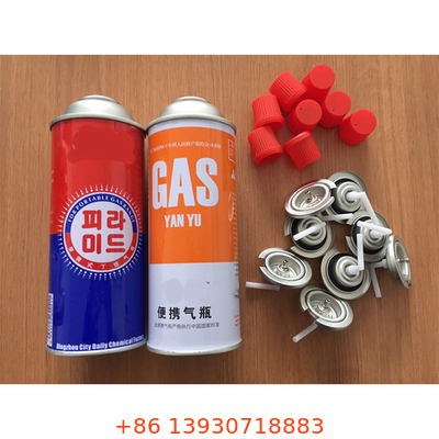 Cartucho portátil hermético del gas del butano para las estufas que acampan 400ml recargables