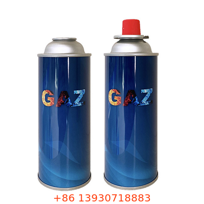 Cartucho portátil hermético del gas del butano para las estufas que acampan 400ml recargables