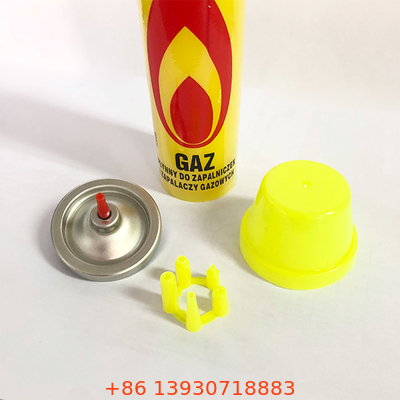 Repuesto recargable 80ml de la antorcha del gas del butano para acampar y las actividades al aire libre