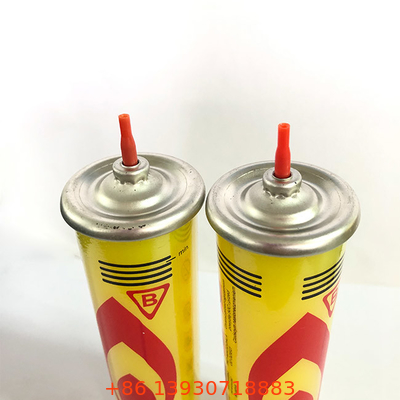 Repuesto recargable 80ml de la antorcha del gas del butano para acampar y las actividades al aire libre