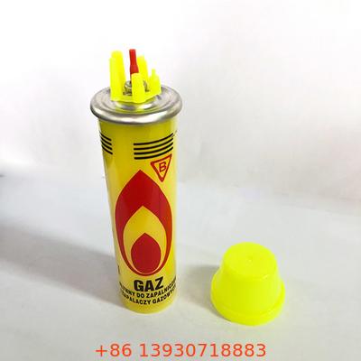 Un repuesto más ligero de gas del butano del tamaño compacto 80ml para la cocina y la BARBACOA de la antorcha