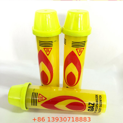 Repuesto recargable 80ml de la antorcha del gas del butano para acampar y las actividades al aire libre