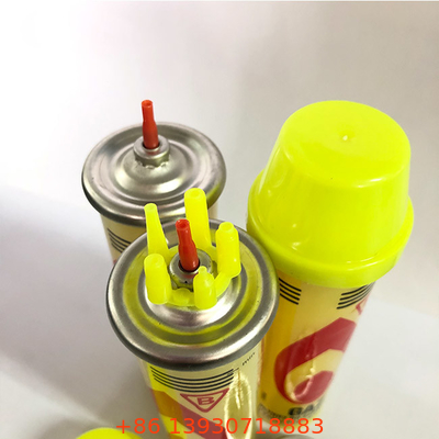 Botella más ligera recargable del repuesto de gas del butano de 80 ml para la cocina y la BARBACOA