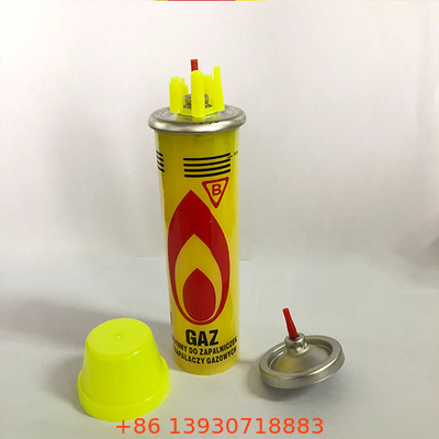 Repuestos portátiles de la estufa del butano del butano 80ml de gas del repuesto exterior del encendedor