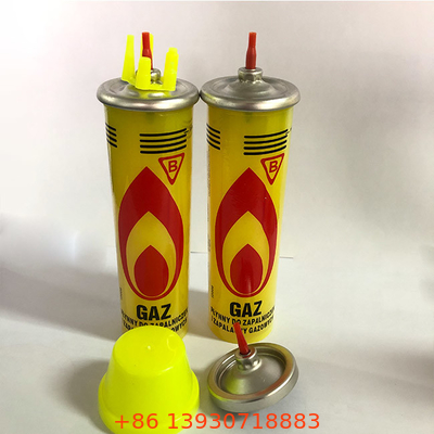 Repuestos portátiles de la estufa del butano del butano 80ml de gas del repuesto exterior del encendedor