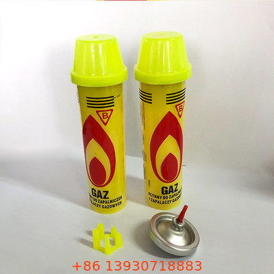 Repuesto más ligero confiable de gas del butano 80ml para las aventuras al aire libre