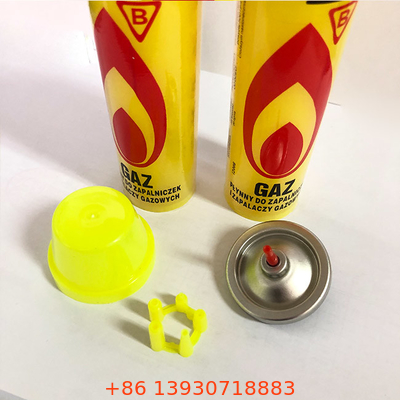 Repuesto más ligero confiable de gas del butano 80ml para las aventuras al aire libre