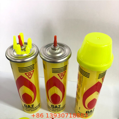 80ml convenientes ligeros van repuesto del gas del butano del aire libre para la lámpara de soldar