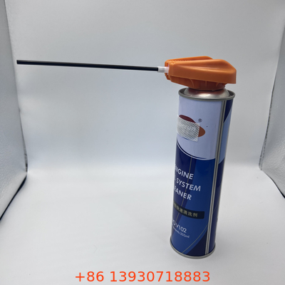 Nozzle de rociado de aerosoles negro de 66,40 mm longitud de la tapa con velocidad de flujo de 2,5-3,5 L/min