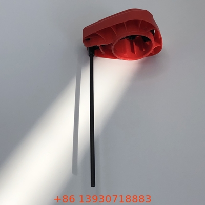 Boquilla de pulverización de aerosoles negra con tubo de extensión de caudal de 2,5-3,5 L/min