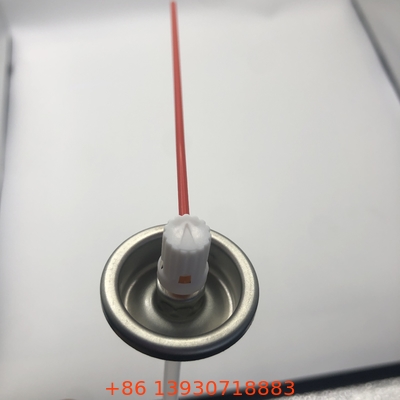 Válvula de pintura de aerosol de un solo orificio con carcasa de un pulgón 2.0 × 0.33 mm