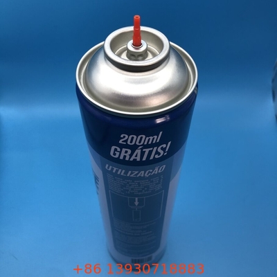 Válvula de llenado de encendedor de gas de temperatura normal de metal y plástico para encendedores de cigarrillos