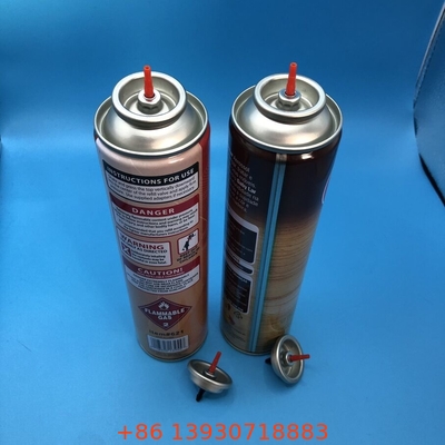 Válvula de reabastecimiento más ligera con material de base de plástico o metal para un reabastecimiento rápido y fácil de gas
