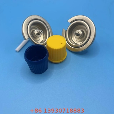 Válvula de pintura por aerosol de metal - orificio ф2.0×ф0.33mm para latas de pintura por aerosol