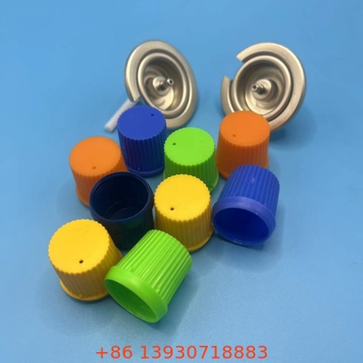 Válvula de pintura por aerosol de metal - orificio ф2.0×ф0.33mm para latas de pintura por aerosol