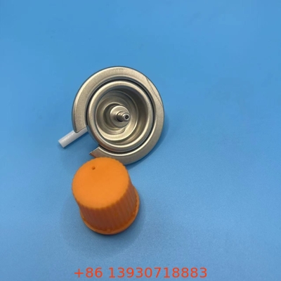 Válvula de gas de butano para el depósito de combustible de butano y cartucho de gas de butano