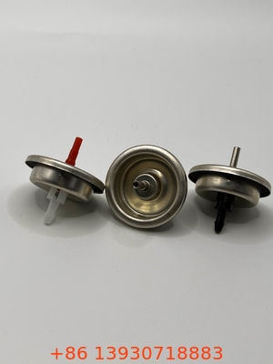 Válvula de reabastecimiento de encendedor de gas de butano con tallo ergonómico de plástico o metal para uso universal