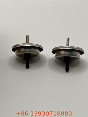 Válvula de reabastecimiento de encendedor de gas de butano con tallo ergonómico de plástico o metal para uso universal