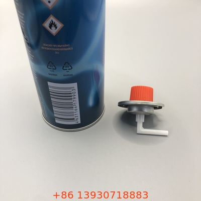 Válvula de gas de butano de resorte de acero inoxidable con tallo especial para el control de precisión