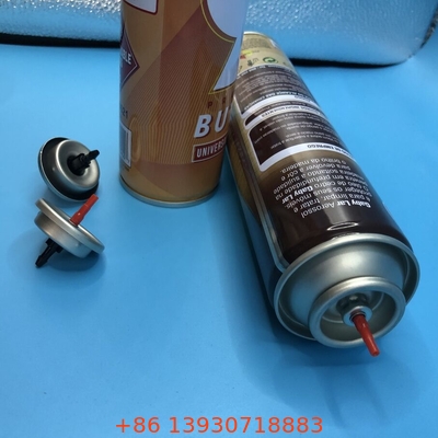 Adaptador de válvula de recarga de encendedor de gas de butano Solución de conversión conveniente para diferentes botes de recarga
