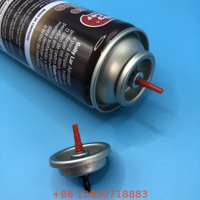 Válvula de reabastecimiento universal de encendedor de gas de butano fácil de reabastecer para varios modelos de encendedor