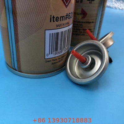 Válvula de reabastecimiento de gas de butano universal para el encendedor de luces