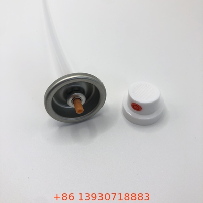 Envases de pintura de pulverización de pintura de pulverización de válvula de laca de hojalata de laca clara con PP laminado 25.4 mm