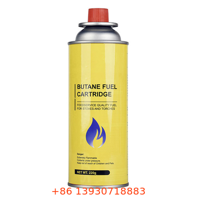 Contenedor de gas de butano de 65 X 158 mm - ODM aceptable dentro de la olla caliente