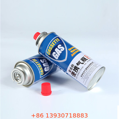 Canister de gas butano - producto con CMYK 4 color y color Panton