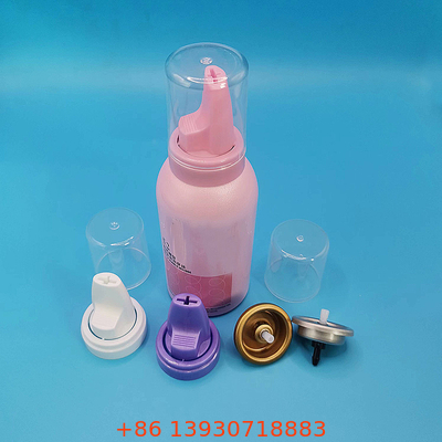 Solución de estiramiento profesional de la válvula de spray para el cabello
