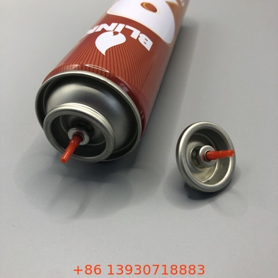Butanos de gas de plástico de color rojo Gas lighter válvula de reabastecimiento de metal y el plástico de la junta interna