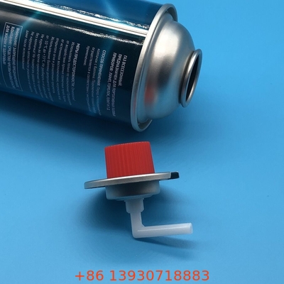 Válvula de gas de butano de resorte de acero inoxidable con tallo de válvula de latón para hilo de entrada CGA 600