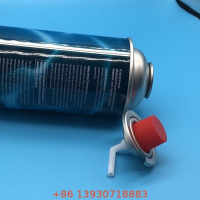 Estufas de gas de llama azul con mango negro para placas de estaño y material de PP