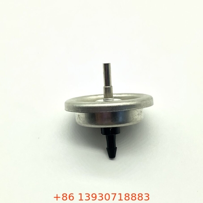 Válvula de encendedor de gas ergonómico invertido de acero inoxidable de resorte de butano rojo rellenable