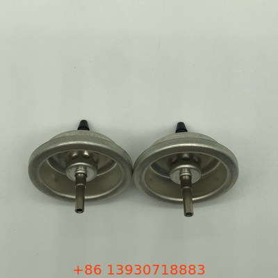 Válvula de encendedor de gas ergonómico invertido de acero inoxidable de resorte de butano rojo rellenable