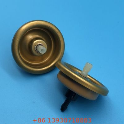 Válvula de aerosol para mousse capilar con actuador y tapa, dispensación invertida para espuma densa, sin desperdicio