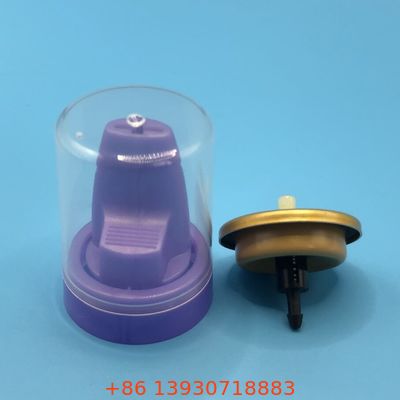 Mousse capilar en aerosol con válvula invertida de aluminio para una dispensación suave de espuma