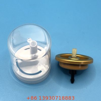 Válvula de aerosoles de aluminio invertido de primera calidad diseñada para marcas de salón