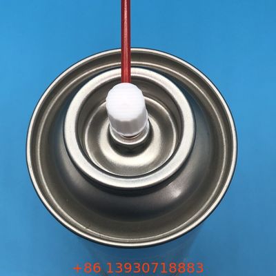 Válvula de aerosol de carburador de dos orificios para limpieza y mantenimiento del sistema de combustible