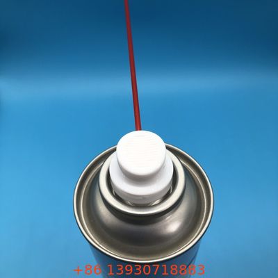 Componentes de las válvulas de pulverización de aerosoles de estilo WD-40