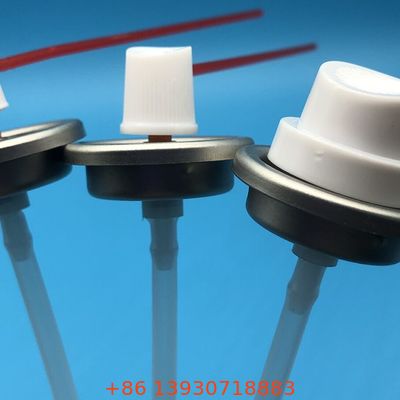 Válvula aerosolar para aerosoles de limpieza de carburadores para aerosoles de disolventes agresivos