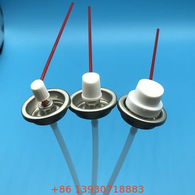 Valva aerosolar duradera para productos de limpieza de carburadores y desengrasantes de motores