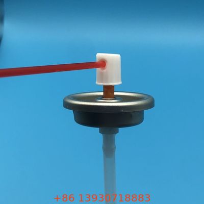 Válvula en aerosol limpiador de carburador para aplicaciones de pulverización industriales y automotrices