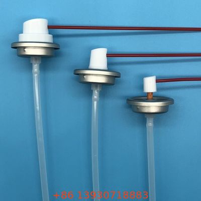 Válvula de aerosol para productos de limpieza de carburadores con solventes de limpieza fuertes