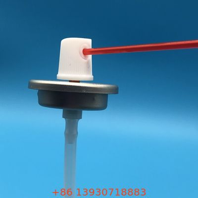 Válvula de aerosol limpiador de carburador automotriz con control de presión estable