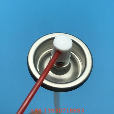 Válvula de aerosol limpiador de carburador automotriz con control de presión estable