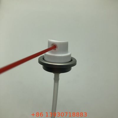 Válvula de pulverización de aerosoles WD-40 diseñada para líneas de llenado de alta velocidad