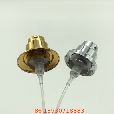 Dispensadores de perfume de oro y plata para envases de marca