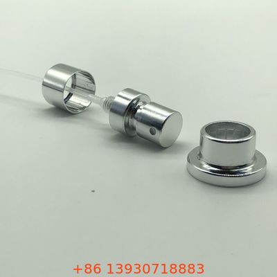 La bomba de perfume plateada de precisión con un acabado metálico resistente a la niebla y controlada de manera consistente