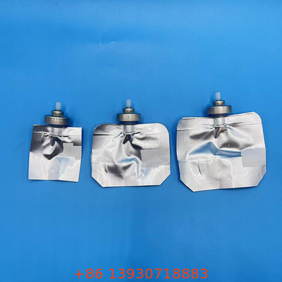 Bolsa de aerosoles de cilindro de plata con capacidad personalizada